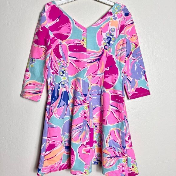 Lilly Pulitzer Girls Amelia Dress Size L - Picture 2 of 6